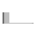 BIANCA TOILET ROLL HOLDER CHROME