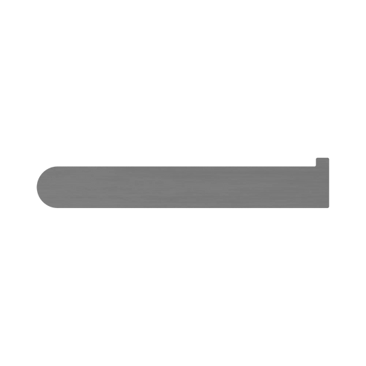 BIANCA TOILET ROLL HOLDER GUN METAL GREY