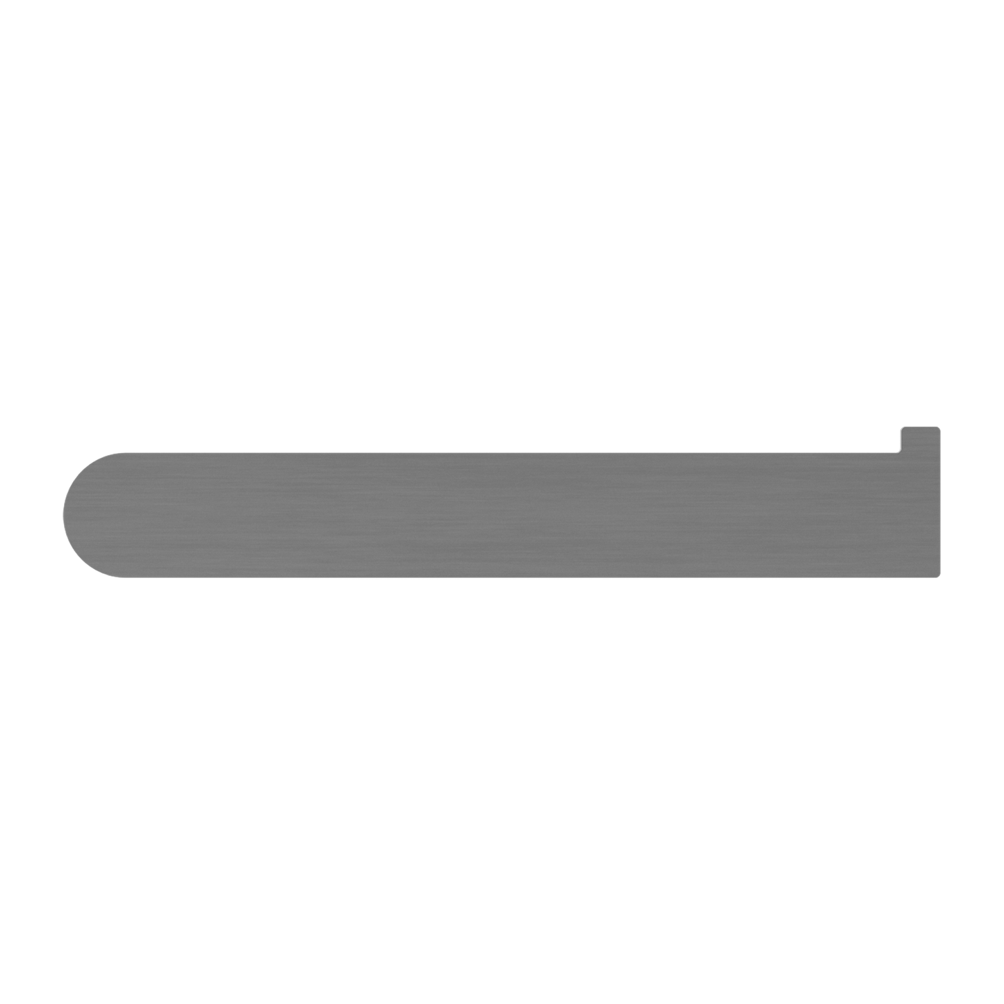 BIANCA TOILET ROLL HOLDER GUN METAL GREY