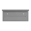 BIANCA TOILET ROLL HOLDER WITH PHONE HOLDER GUN METAL GREY