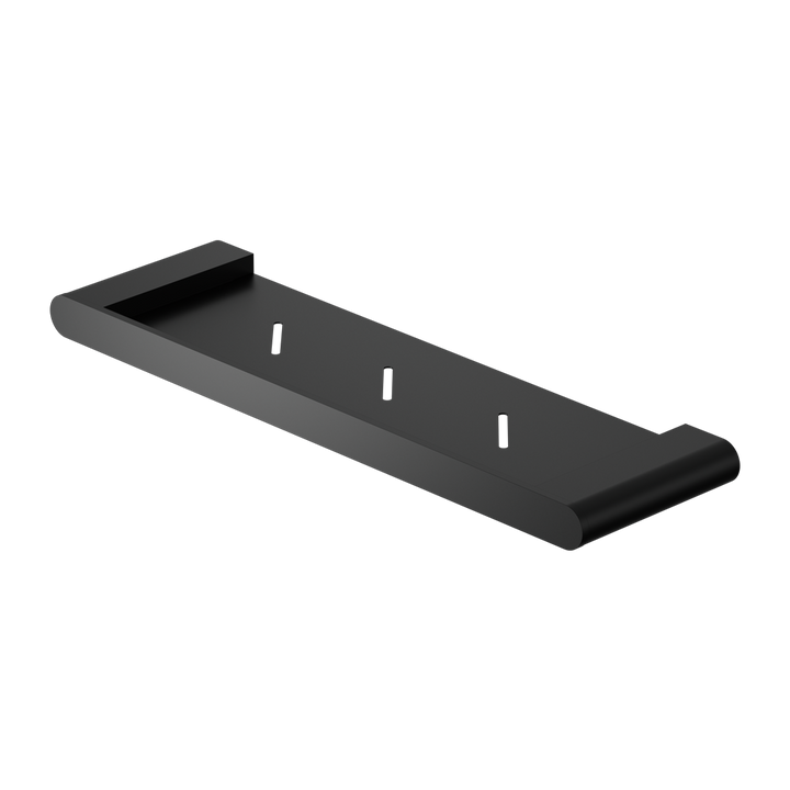 Bianca Metal Shower Shelf Matte Black — Shelves