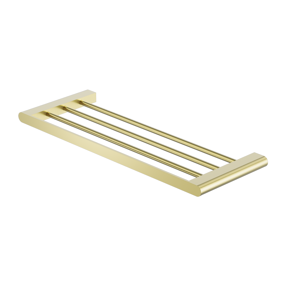 BIANCA TOWEL RACK BRUSHED GOLD