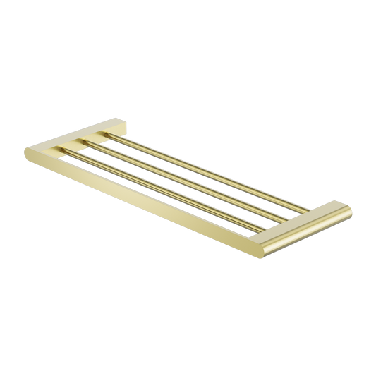 BIANCA TOWEL RACK BRUSHED GOLD