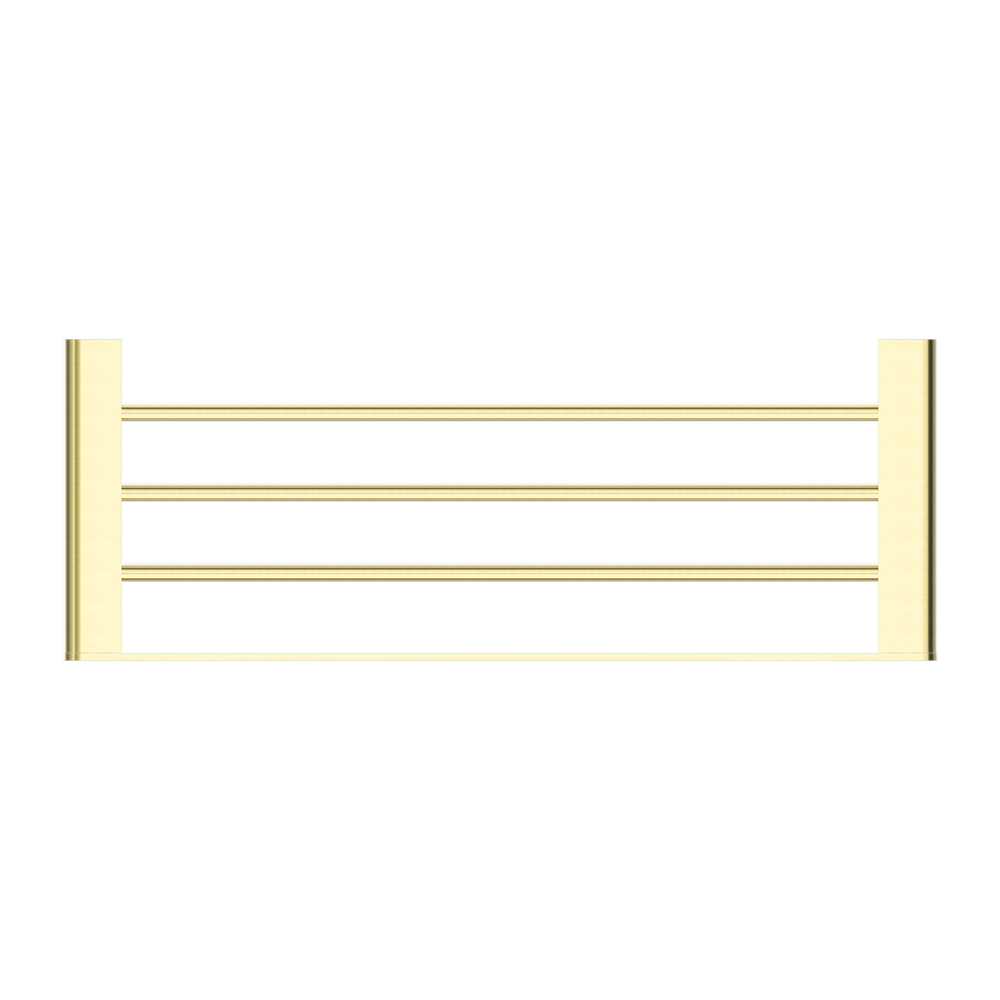 Bianca Towel Rack Brushed Gold — Gold & Brass, Towel Rails, Towel Rings, Racks & Ladders