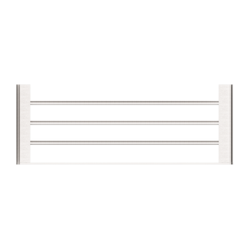 Bianca Towel Rack Brushed Nickel — Towel Rails, Towel Rings, Racks & Ladders