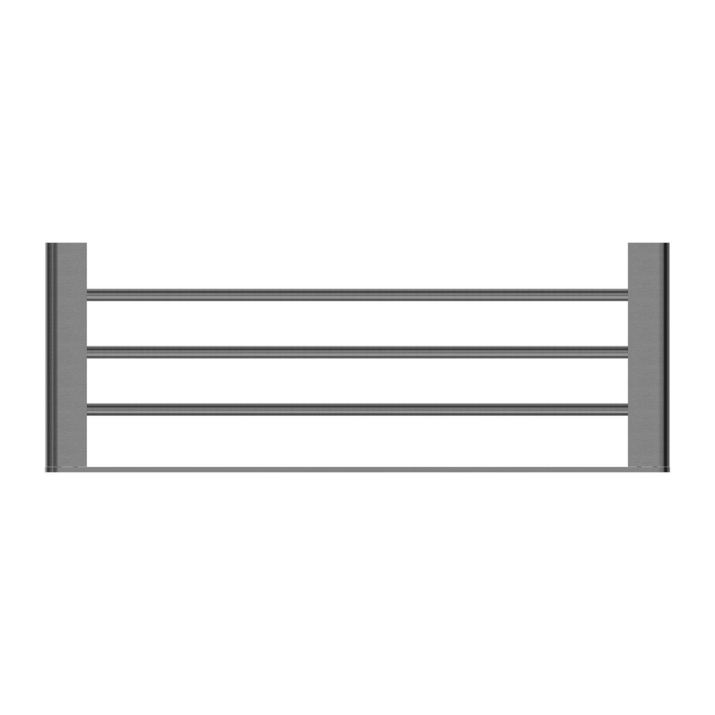 BIANCA TOWEL RACK GUN METAL GREY