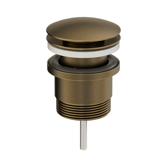 Universal Pop Up Waste Tumbled Antique Brass