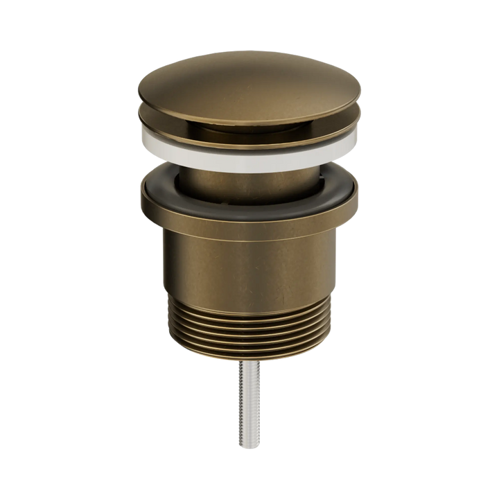 Universal Pop Up Waste Tumbled Antique Brass