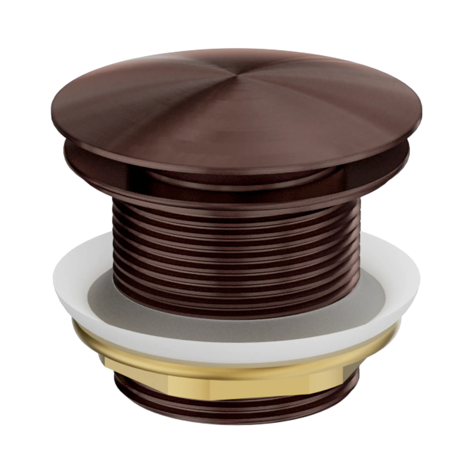 40mm Bath Pop-Up Plug With Removable Waste No Overflow Rome Bronze
