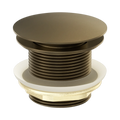 40mm Bath Pop-Up Plug With Removable Waste No Overflow Tumbled Antique Brass