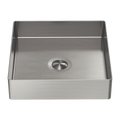 OPAL SQUARE 400MM STAINLESS STEEL BASIN BRUSHED NICKEL