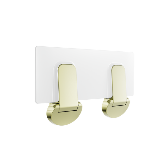 MECCA CARE SHOWER SEAT 960X330MM BRUSHED GOLD