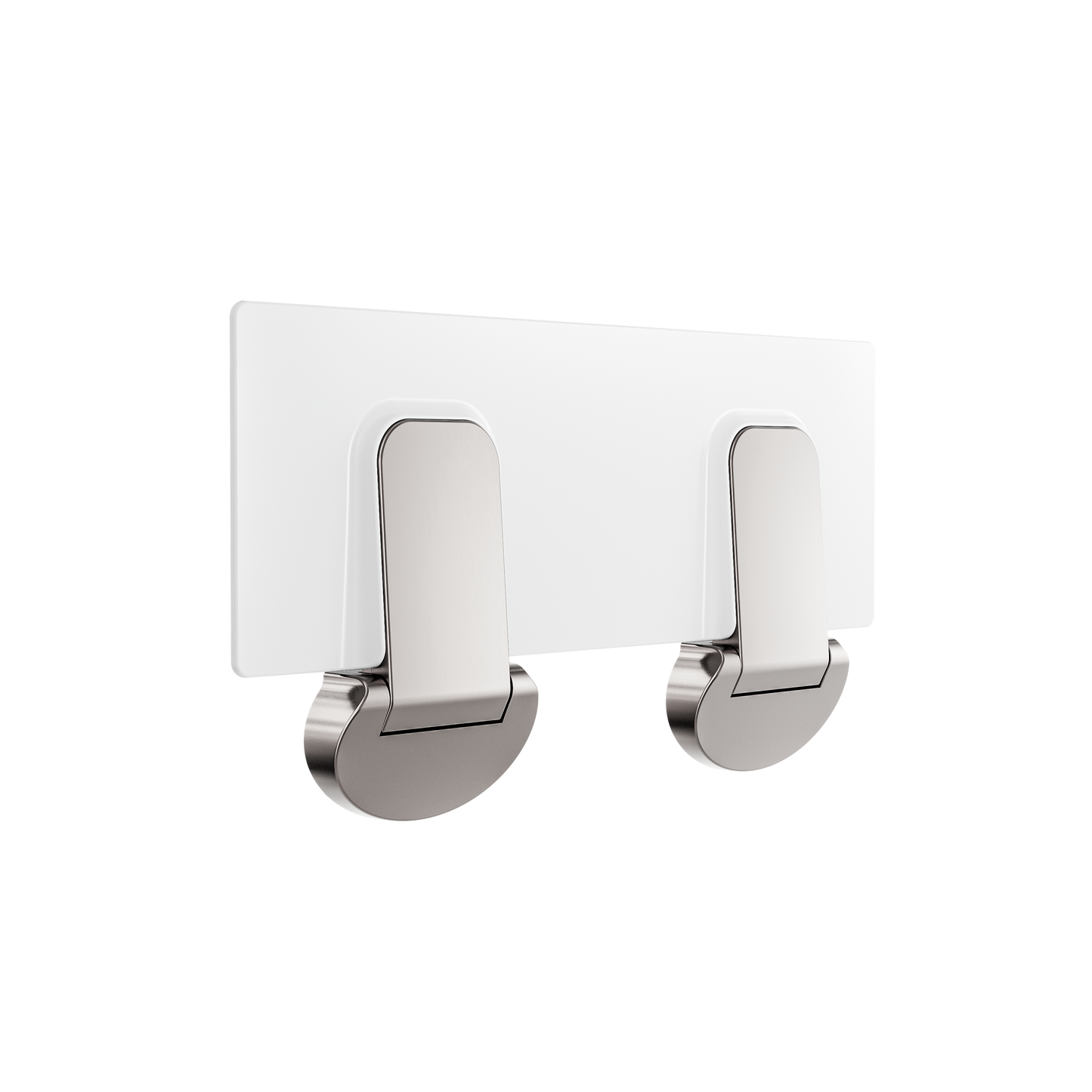 MECCA CARE SHOWER SEAT 960X330MM BRUSHED NICKEL