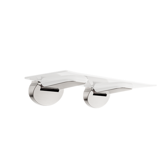 MECCA CARE SHOWER SEAT 960X330MM BRUSHED NICKEL