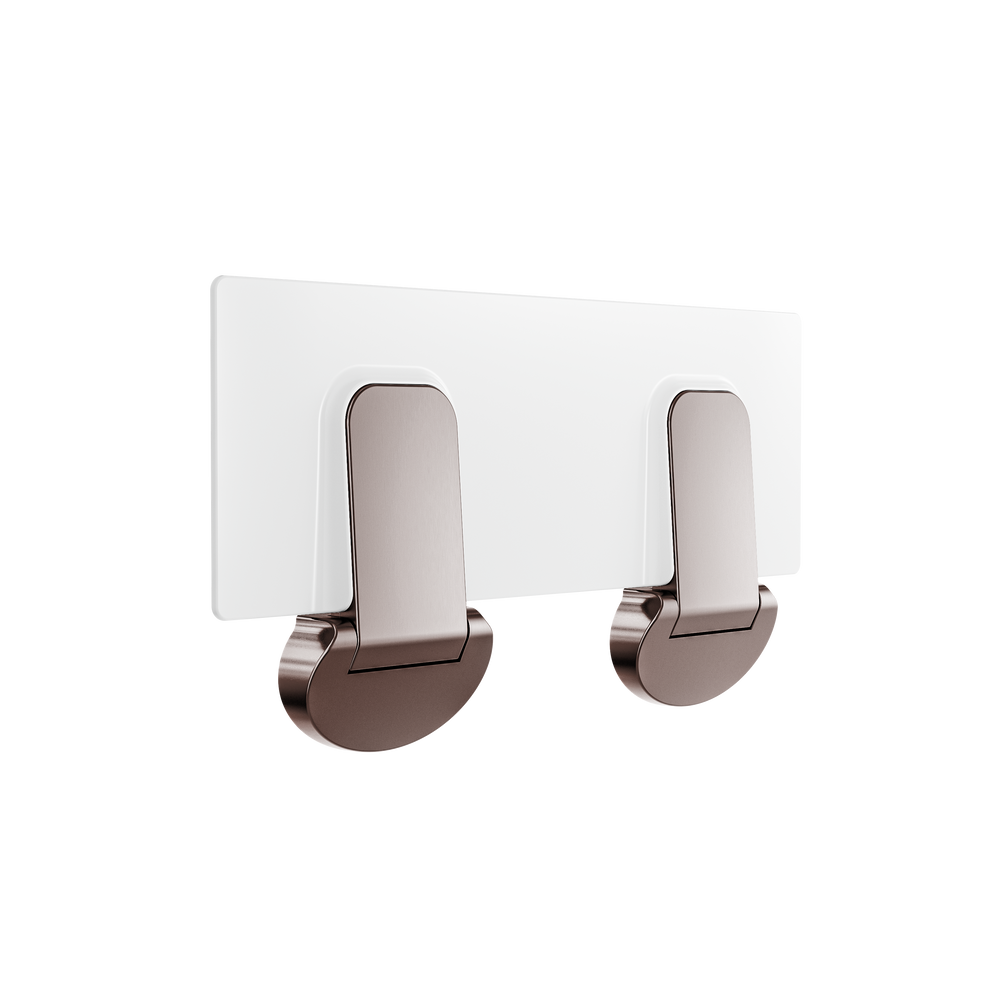 MECCA CARE SHOWER SEAT 960X330MM BRUSHED BRONZE
