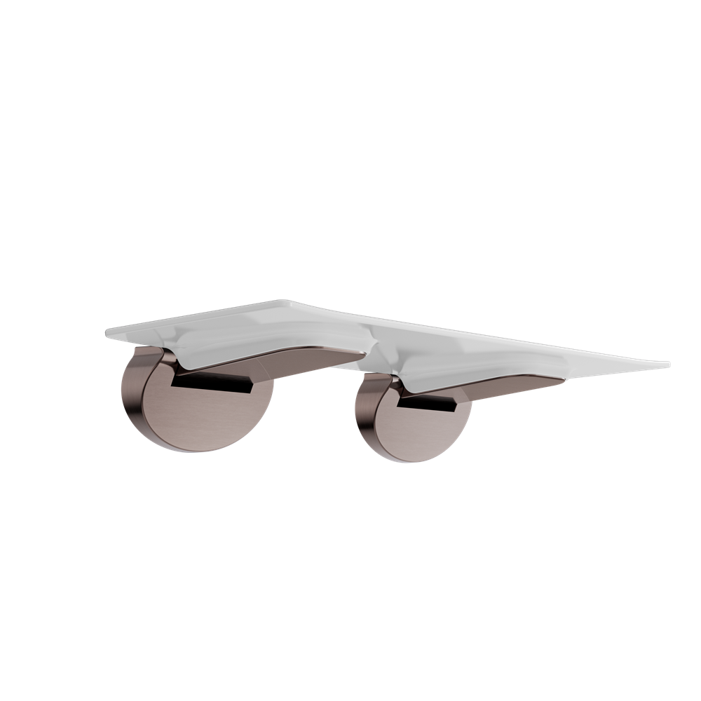 MECCA CARE SHOWER SEAT 960X330MM BRUSHED BRONZE