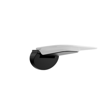 Mecca Care Shower Seat 400X330MM Matte Black