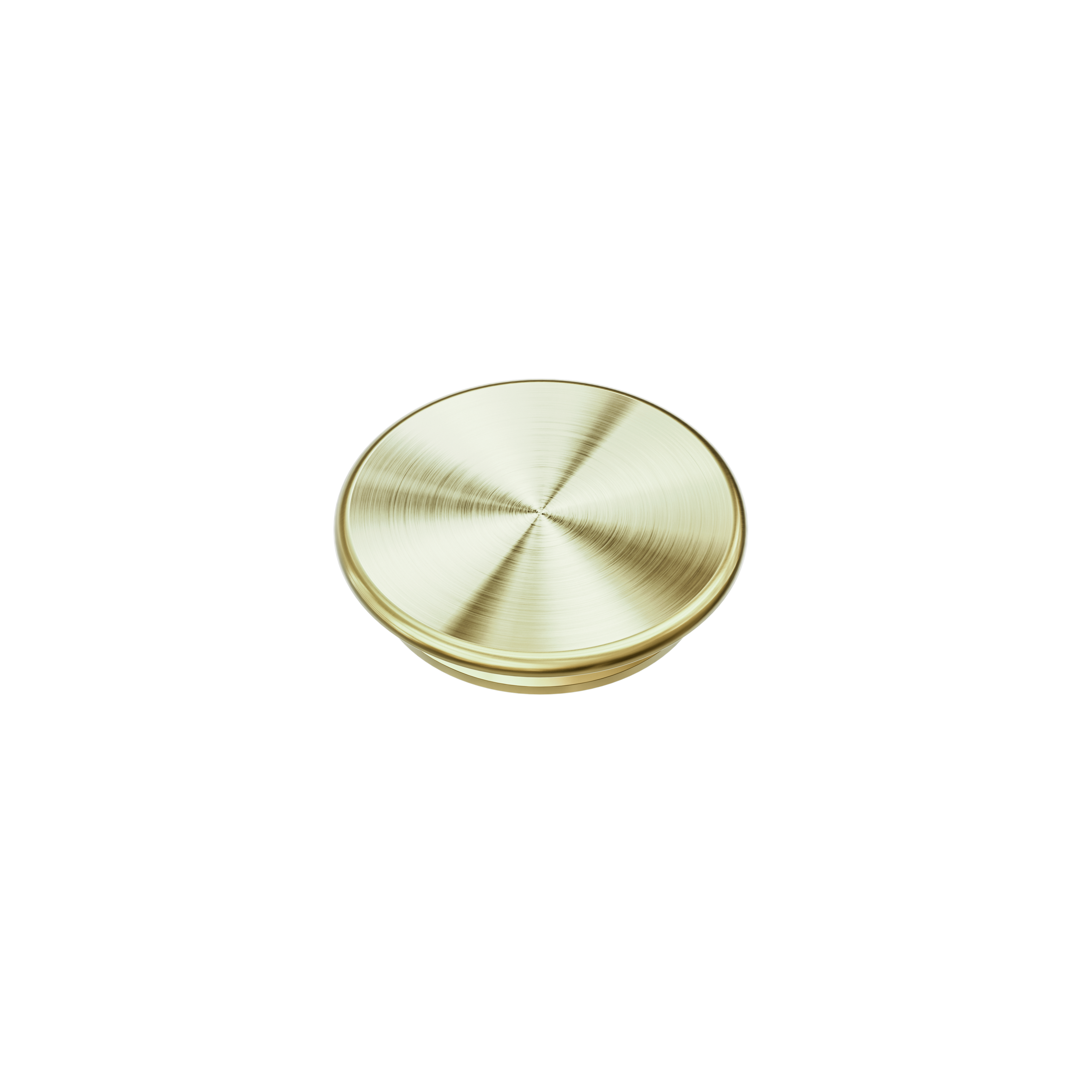 MECCA CARE 32MM GRAB RAIL CAP BRUSHED GOLD