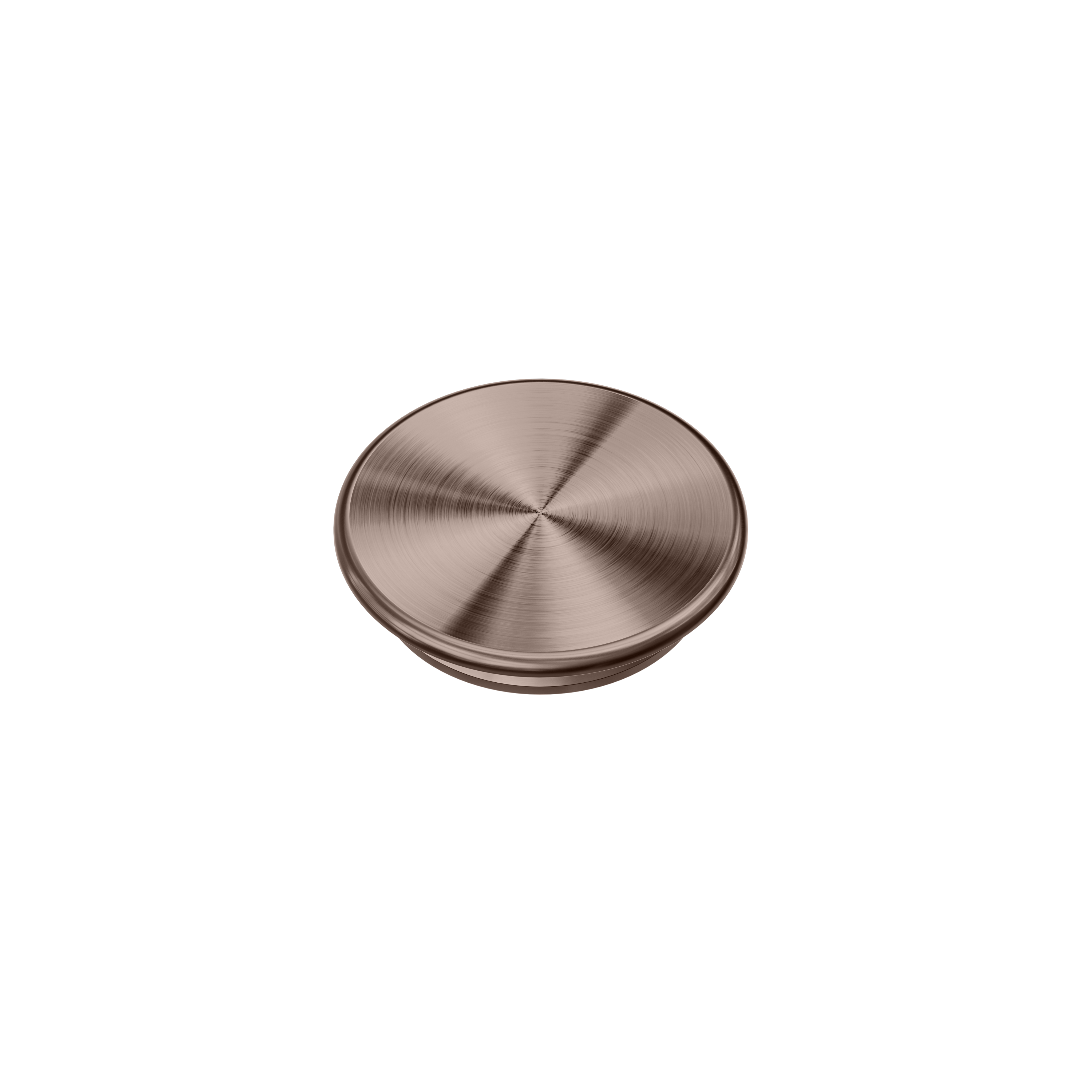 MECCA CARE 32MM GRAB RAIL CAP BRUSHED BRONZE