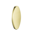 BACKREST REMOVABLE WALL COVER PLATE BRUSHED GOLD
