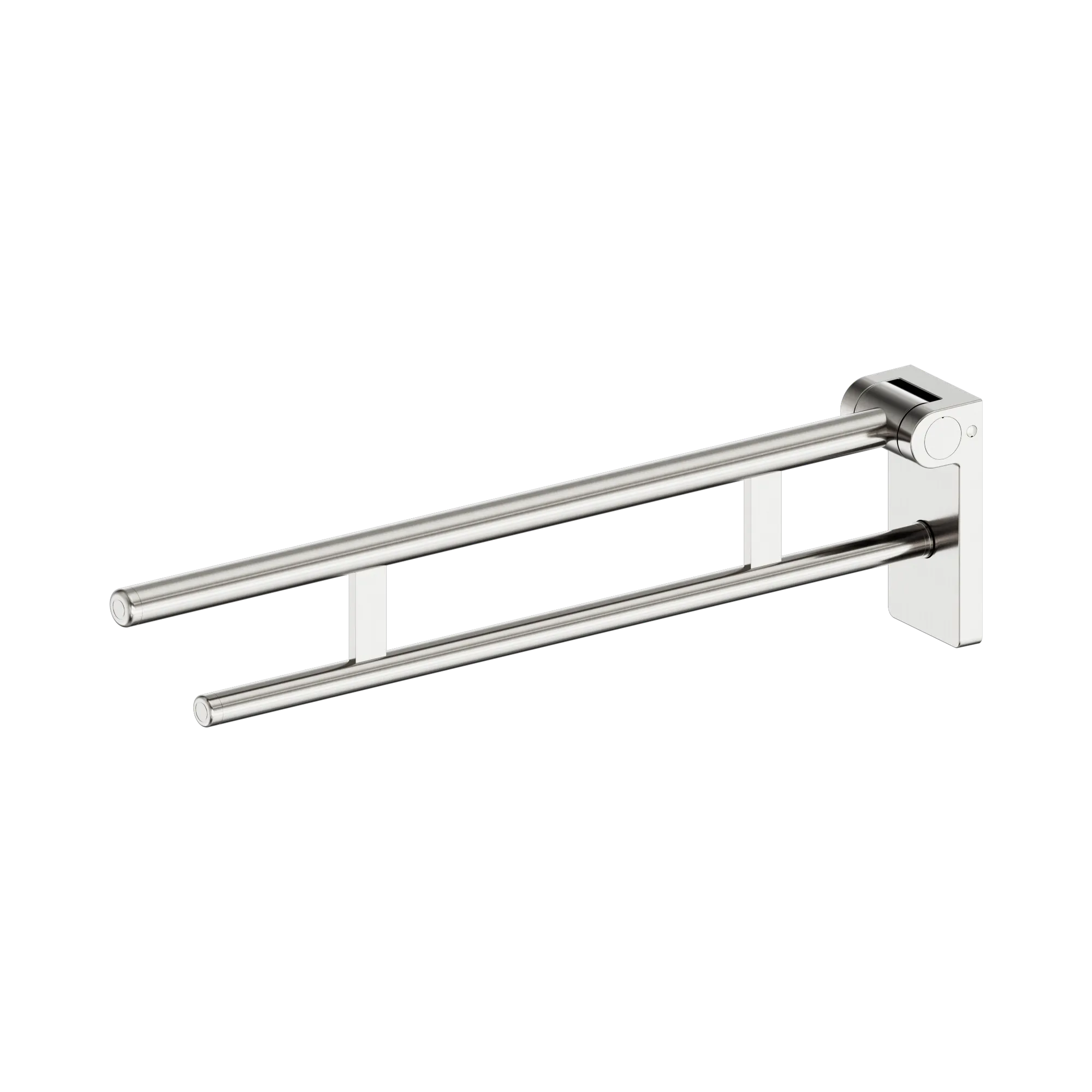 Mecca Care Foldable Toilet Support Arm - Brushed Nickel