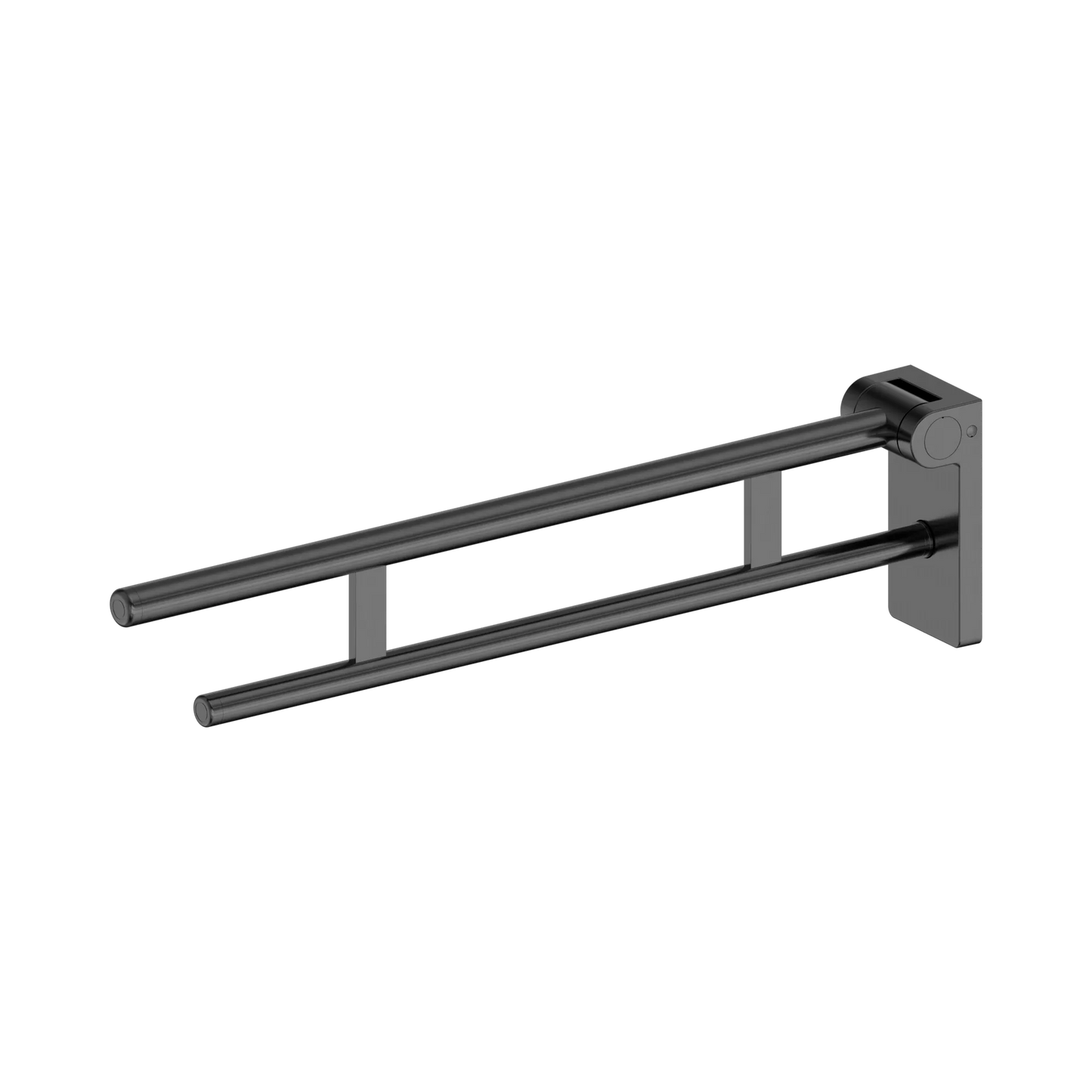 Mecca Care Foldable Toilet Support Arm - Gunmetal