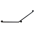 CLASSIC CARE SS304 800 X 700 140 DEGREES RIGHT HAND MATTE BLACK