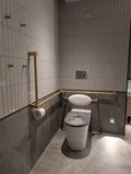 NEW MECCA ROBE HOOK BRUSHED GOLD