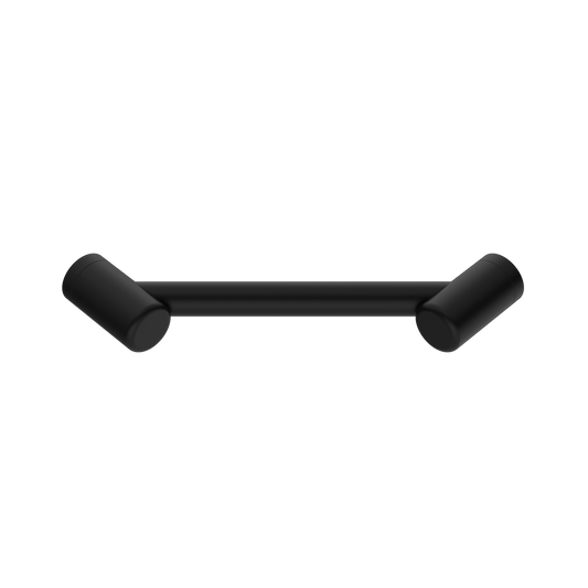 MECCA CARE 25MM FOOTREST CORNER GRAB RAIL 215MM MATTE BLACK