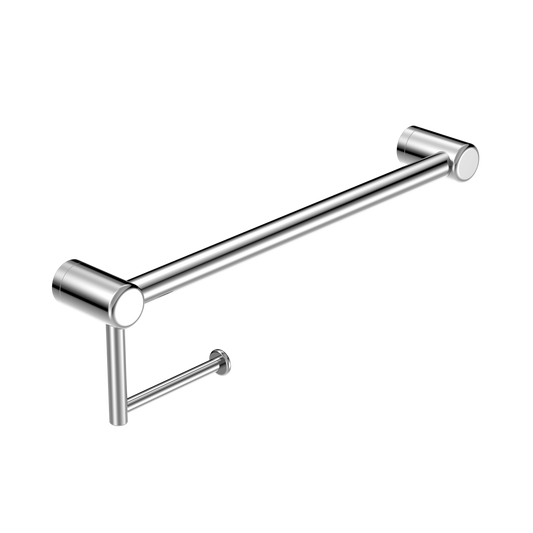 MECCA CARE 25MM TOILET ROLL RAIL 300/450MM CHROME