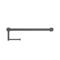 MECCA CARE 25MM TOILET ROLL RAIL 300/450MM GUN METAL