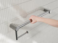 MECCA CARE 25MM TOILET ROLL RAIL 300/450MM CHROME