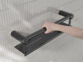 MECCA CARE 25MM GRAB RAIL WITH SHELF 300/450MM GUN METAL