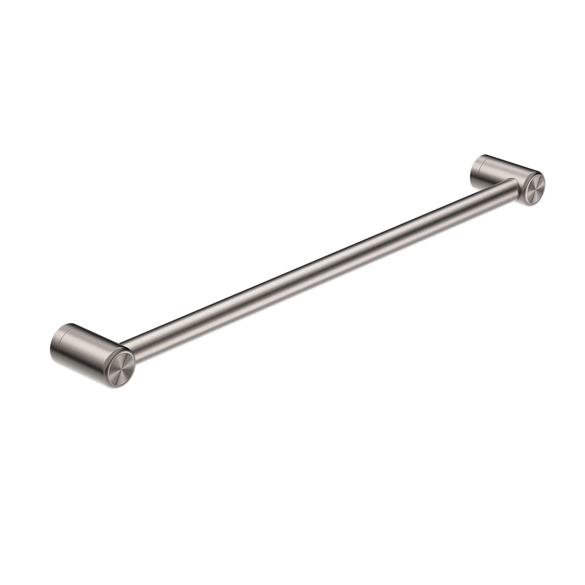 MECCA CARE 25MM GRAB RAIL 300/450/600/900/1200MM BRUSHED NICKEL