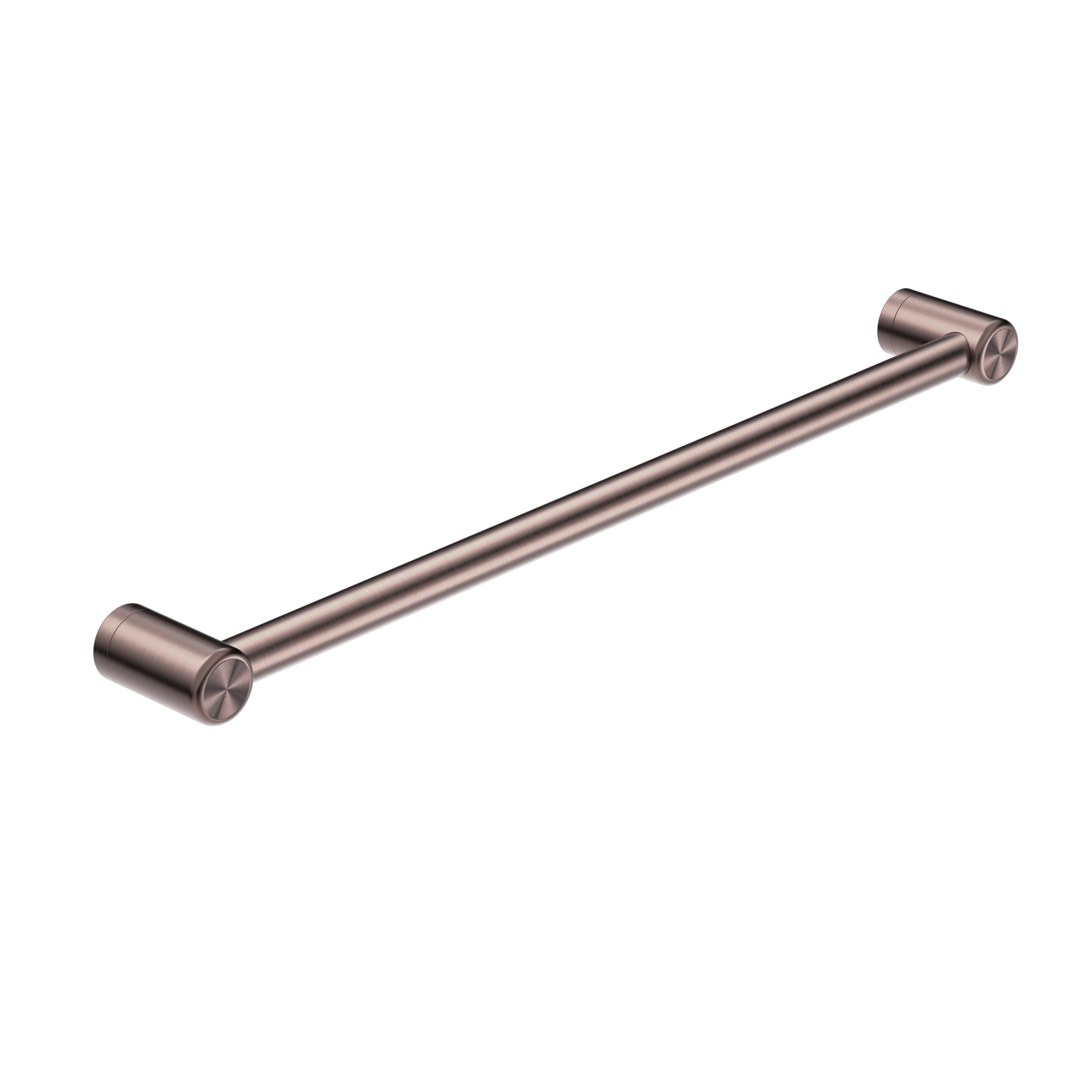 MECCA CARE 25MM GRAB RAIL 300/450/600/900/1200MM BRUSHED BRONZE