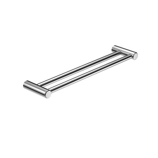 MECCA CARE 25MM DOUBLE TOWEL GRAB RAIL 600/900MM CHROME
