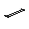 MECCA CARE 25MM DOUBLE TOWEL GRAB RAIL 600/900MM MATTE BLACK