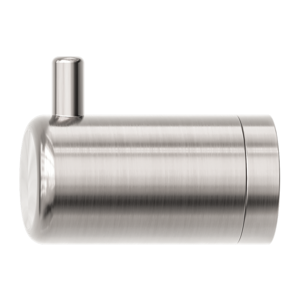 MECCA CARE 25MM WALL HOOK BRUSHED NICKEL