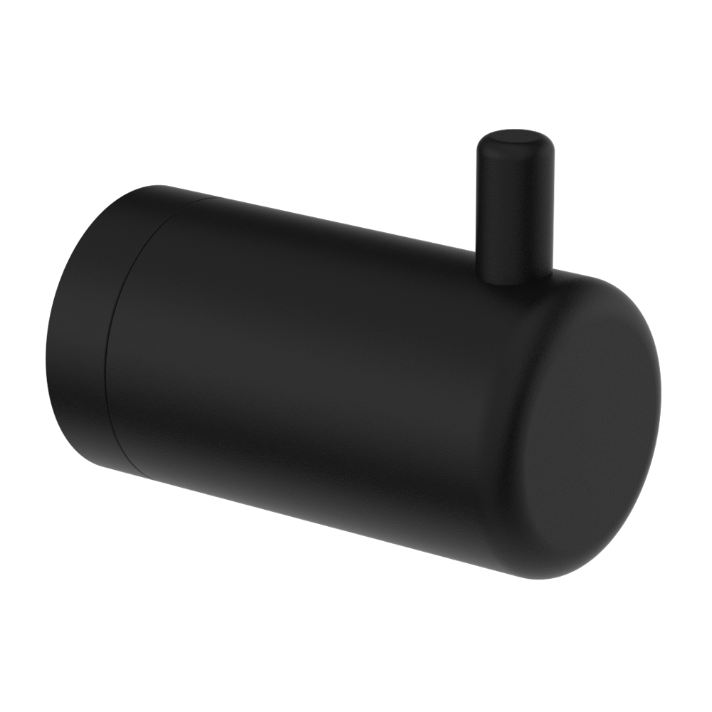 MECCA CARE 25MM WALL HOOK MATTE BLACK