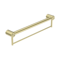 MECCA CARE 32MM GRAB RAIL WITH TOWEL HOLDER 300/600/900MM BRUSHED GOLD