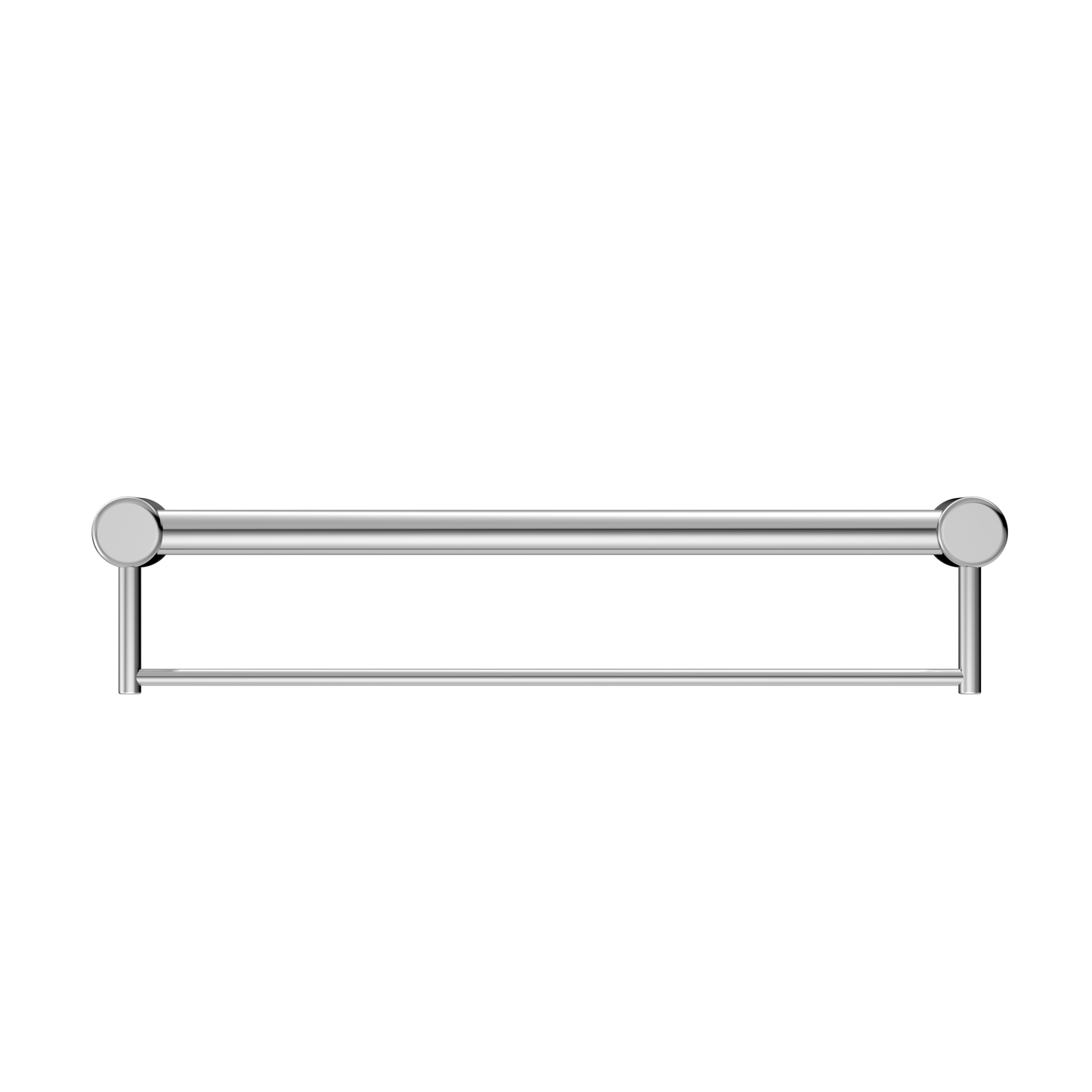 MECCA CARE 32MM GRAB RAIL WITH TOWEL HOLDER 300/600/900MM CHROME