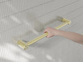 MECCA CARE 32MM GRAB RAIL 300/450/600/900/1200MM BRUSHED GOLD