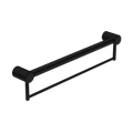 MECCA CARE 32MM GRAB RAIL WITH TOWEL HOLDER 300/600/900MM MATTE BLACK