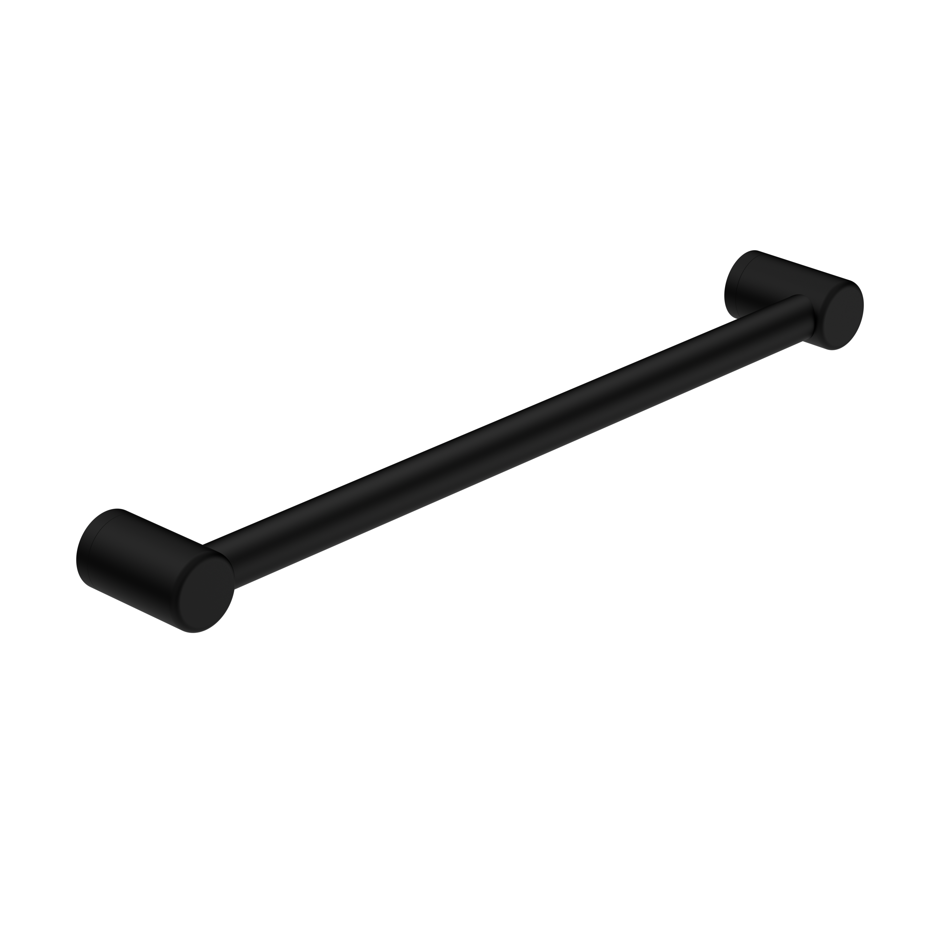 MECCA CARE 32MM GRAB RAIL 300/450/600/900/1200MM MATTE BLACK