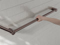 MECCA CARE 32MM DDA ACCESSIBLE TOILET GRAB RAIL SET 45 DEGREE 750X900MM BRUSHED BRONZE