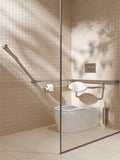 MECCA TOILET BRUSH HOLDER BRUSHED NICKEL
