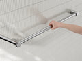 MECCA CARE 32MM DDA ACCESSIBLE TOILET GRAB RAIL SET 45 DEGREE 750X900MM CHROME