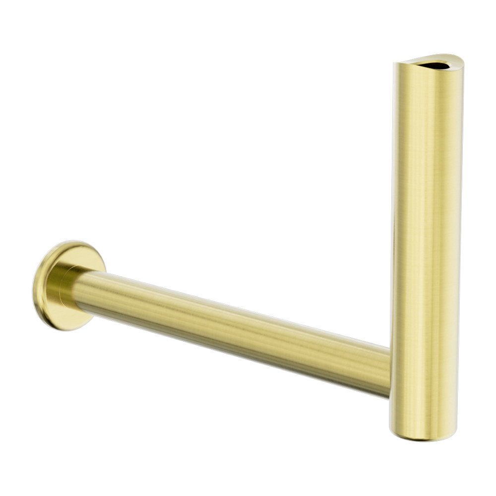 MECCA CARE BRACKET ADD ON TOILET ROLL HOLDER BRUSHED GOLD