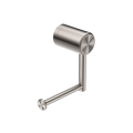 MECCA CARE HEAVY DUTY TOILET ROLL HOLDER BRUSHED NICKEL