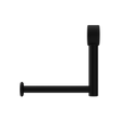 MECCA CARE ADD ON TOILET ROLL HOLDER MATTE BLACK